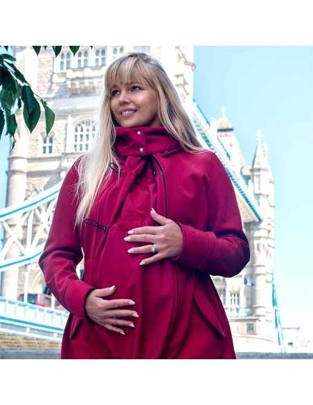 Comprar Abrigo Porteo y Premamá Softshell Online | Abrigos Portabebés