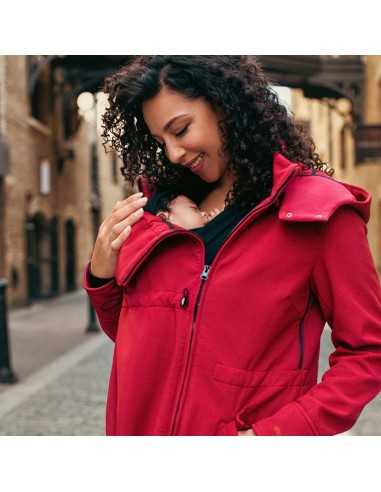 Comprar Abrigo Porteo y Premamá Softshell Online | Abrigos Portabebés