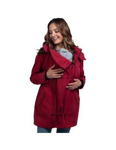 Comprar Abrigo Porteo y Premamá Softshell Online | Abrigos Portabebés