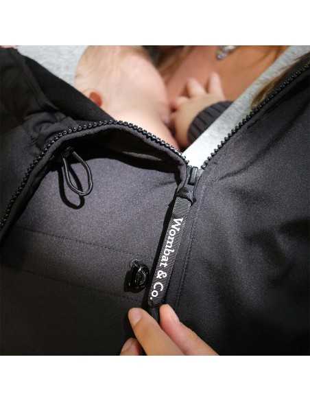 Comprar Abrigo Porteo y Premamá Softshell Online | Abrigos Portabebés
