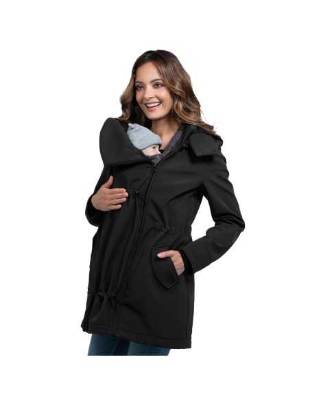Comprar Abrigo Porteo y Premamá Softshell Online | Abrigos Portabebés