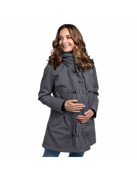 Comprar Abrigo Porteo y Premamá Softshell Online | Abrigos Portabebés
