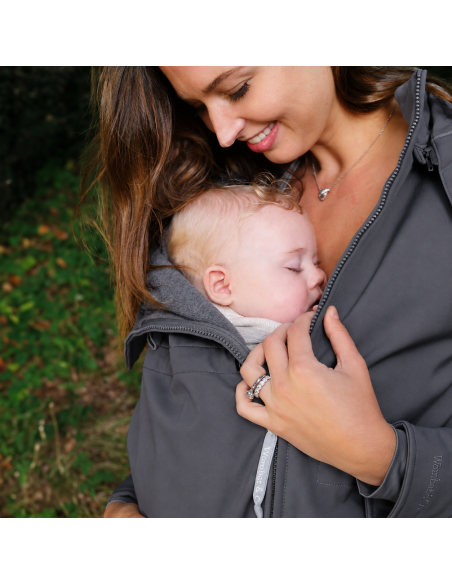 Comprar Abrigo Porteo y Premamá Softshell Online | Abrigos Portabebés