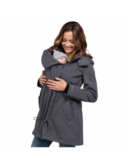 Comprar Abrigo Porteo y Premamá Softshell Online | Abrigos Portabebés