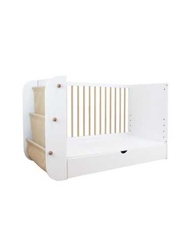 Cuna evolutiva Micuna Salónica 120x60 | Colecho, sofá y escritorio