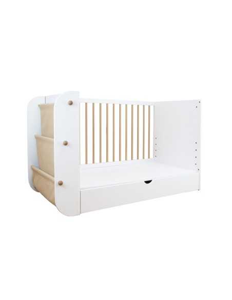 Cuna evolutiva Micuna Salónica 120x60 | Colecho, sofá y escritorio
