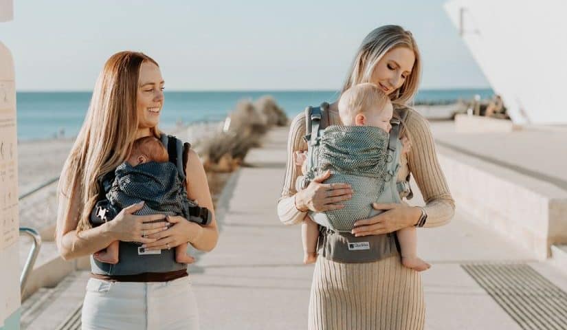 portabebes ergonómicos más fresquitos para portear en verano