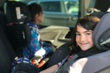 viajar en coche con niños