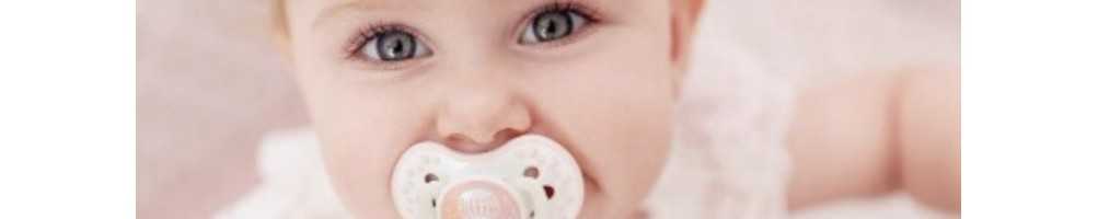 Chupetes ergonómicos y ecológicos para bebés