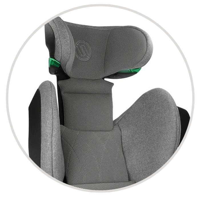 silla coche Avionaut MaxSpace AirFlow tejido transpirable confort ergon&oacute;mico