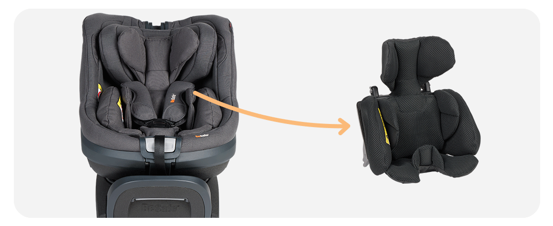 Reductor Baby Shell para recién nacido de la BeSafe Beyond² B