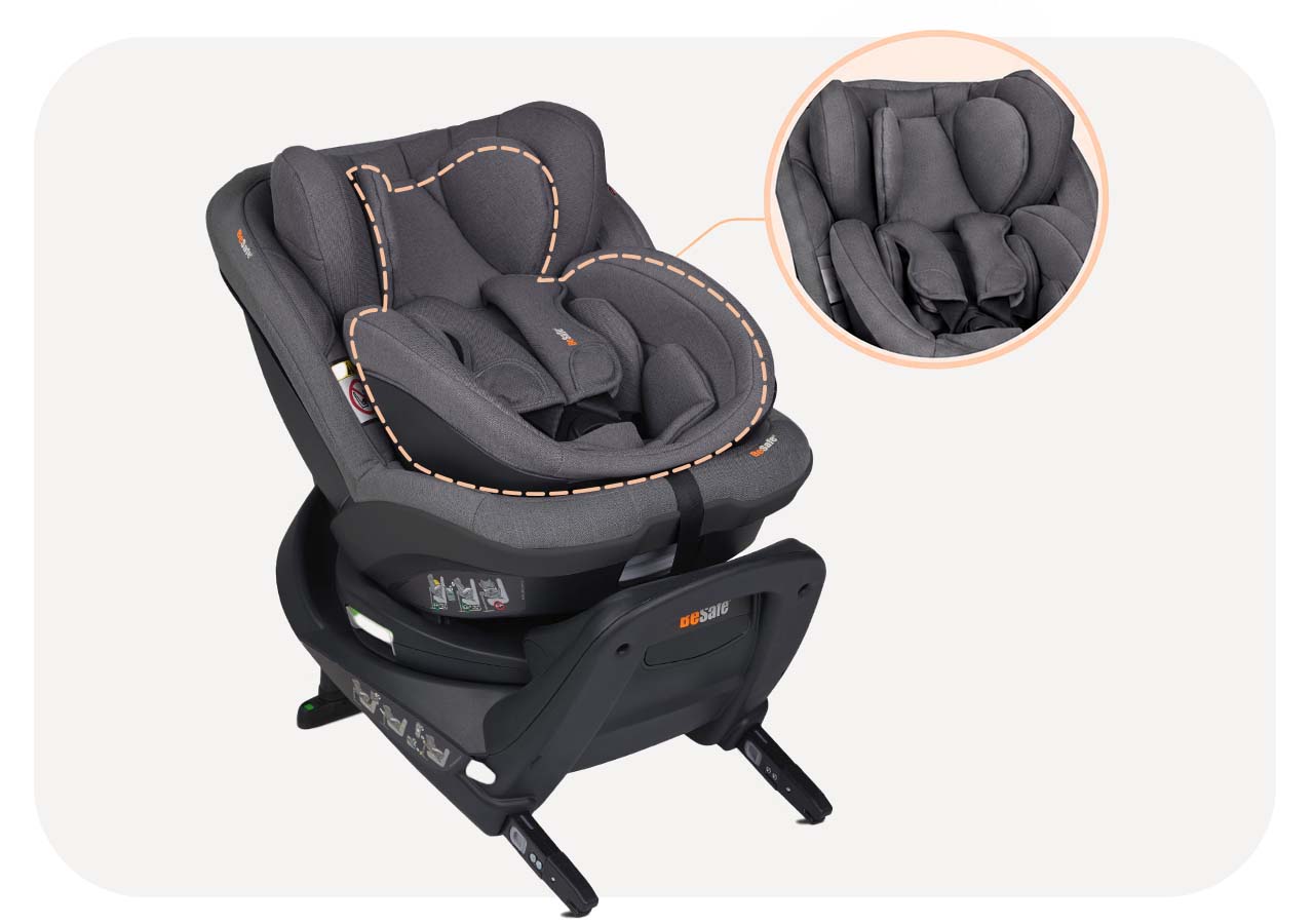 Baby Shell de BeSafe iZi Twist B i-Size para bebés pequeños