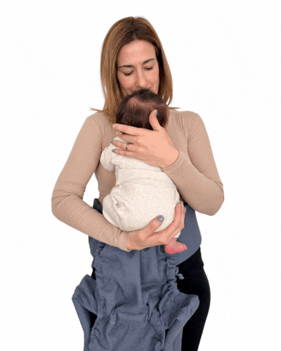  Portabebés, portabebés ajustable para recién nacidos a niños  pequeños, elástico original, perfecto para bebés recién nacidos y niños  (beige) : Bebés
