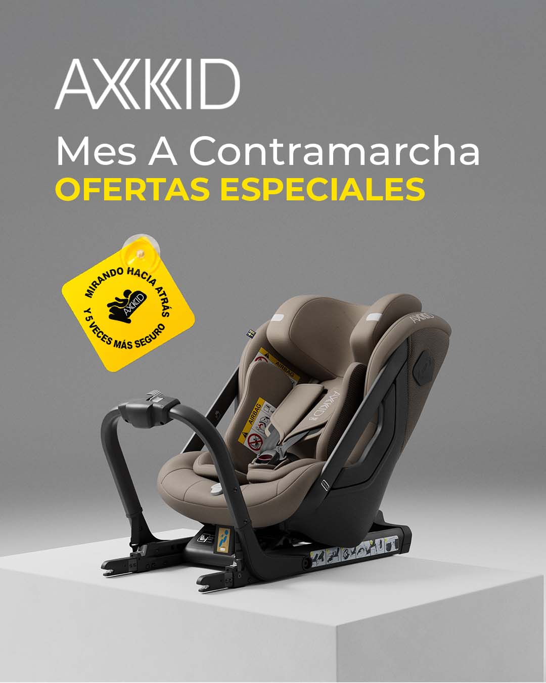 Desucentos en sillas de coche Axkid