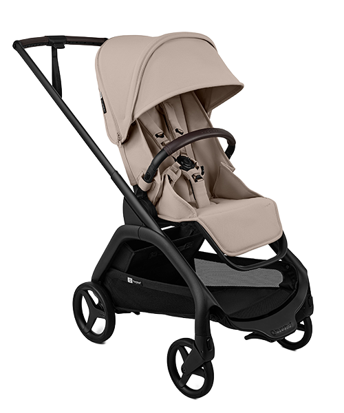 Bugaboo Dragonfly Plus abierto con silla