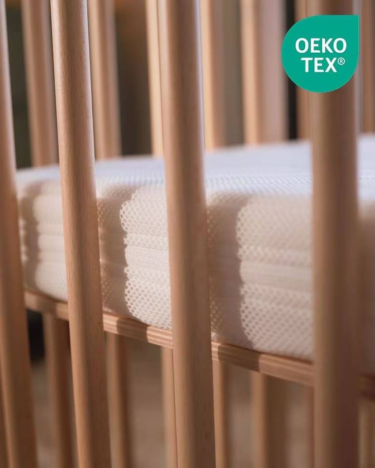 Materiales y acabado de la cuna Stokke Nighti