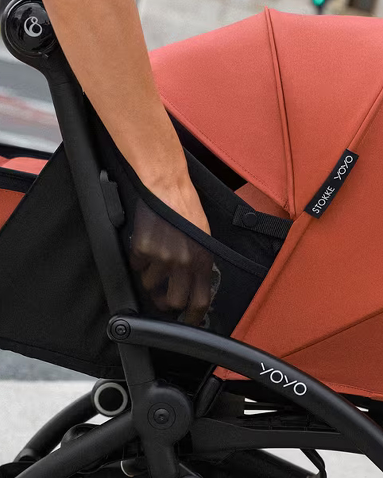 Bolsillo lateral práctico de la silla de paseo Stokke YOYO5