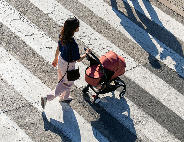 Maniobrabilidad de la silla de paseo ligera Stokke YOYO5